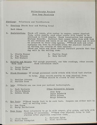 Gamma Phi Beta Alumnae Camp Physical Project Scrapbook, Page 7