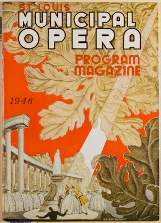 St. Louis Municipal Opera Program Magazine, 1948