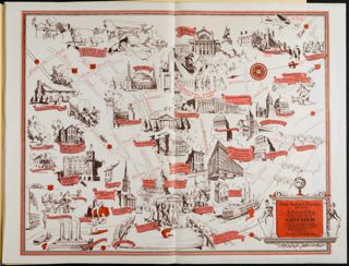 An Historical Map of the Great City of St. Louis, 1948