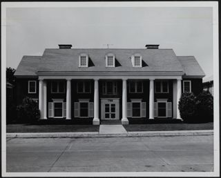 Alpha Xi Chapter House Photograph, c. 1968