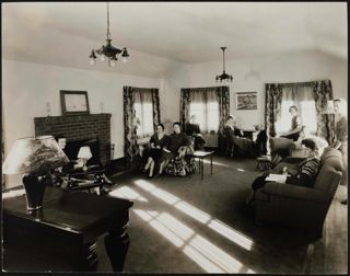 Alpha Phi Chapter House Living Room Photograph 1