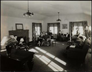 Alpha Phi Chapter House Living Room Photograph 2