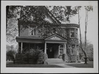 Front of Alpha Omega Chapter House Photograph, c. 1968