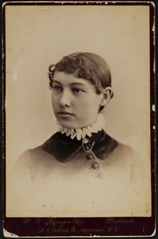 Mary S. Wilcox Cabinet Card, 1880s