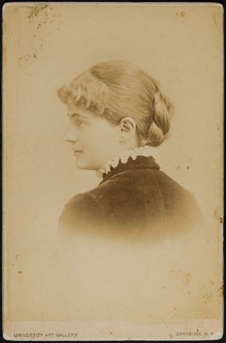 Mary S. Clark Cabinet Card, 1883