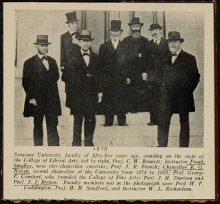 Syracuse University Faculty Newspaper Clipping, c. 1930
