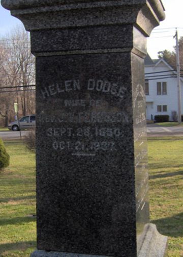 Death of Helen Mary Dodge Ferguson