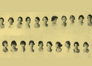 Alpha Alpha Chapter Members Photograph, 1919
