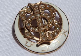 Beatrice Locke Hogan Grand Council Badge Photograph