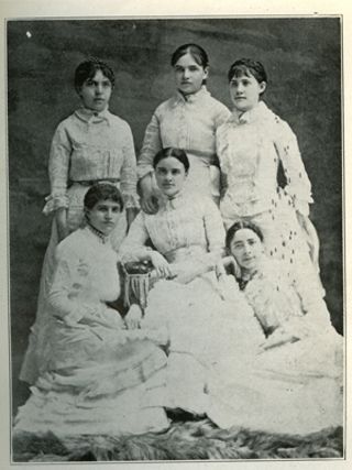 Beta Chapter Charter Members Photograph, 1882