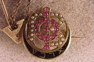 Marie Wescott Curtiss Badge, 1889