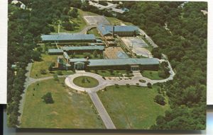 Another aerial photo of campus