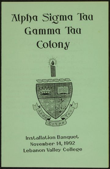 Gamma Tau Chapter Installation