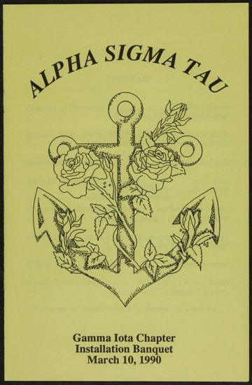 Gamma Iota Chapter Installation