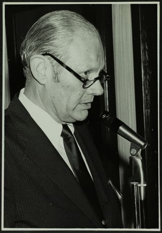 Richard C. Ham Portrait Photograph, 1973