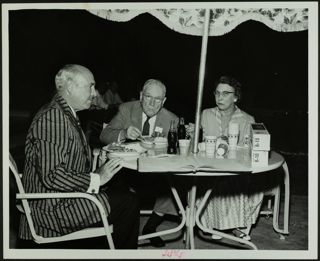 Dockery, Rosser, and Unidentified at 1958 Congress Photograph, 1958