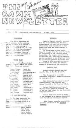 1976 October Newsletter Sigma Mu (Mississippi State University).pdf