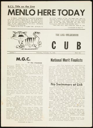 The Cub No. 8, February 27, 1964