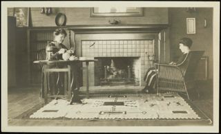 Theresa Otto in Lux Living Room Photograph