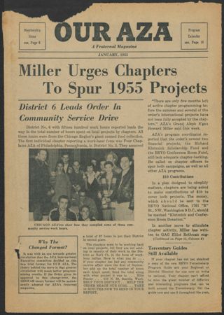 Our AZA, January 1955