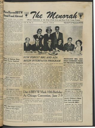 The Menorah, Vol. II, No. 5, May 1946