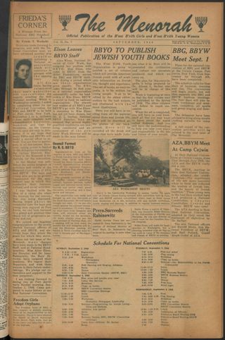 The Menorah, Vol. II, No. 7, September 1946