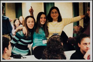 Rachel Janten Embracing Two Other BBGs Photograph