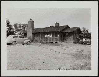 Concord Camp Lodge Exterior Photograph, c. July 1940