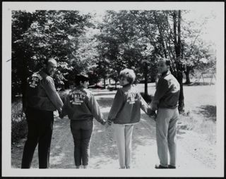 Four Delegates for the International Convention Photograph, 1966