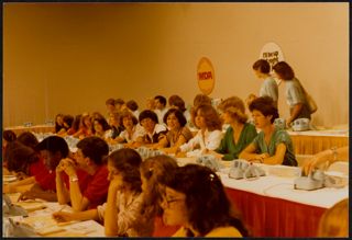 BBGs Answering Phones at Telethon Photograph, September 1979