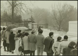 Executives at the Tomb of the Unknown Soldier Photograph, 1986