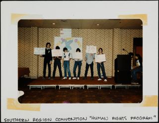 People Working at Convention Session Photograph, August 29-September 1, 1947