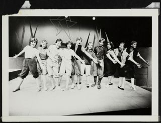 BBYO Members on Stage at the North Star Musical Performance Photograph