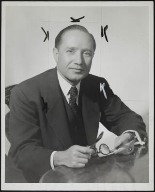 Philip Klutznick Portrait Photograph