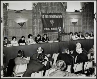 BBYO District One Meeting Photograph, January 1962
