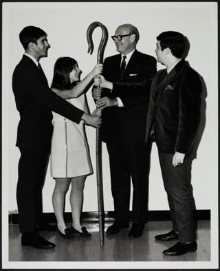 BBYO Members Holding Staff Photograph