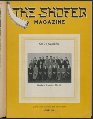 The Shofar, Vol. V, No. 9, June 1930