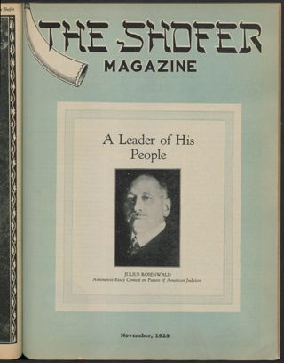 The Shofar, Vol. V, No. 2, November 1929