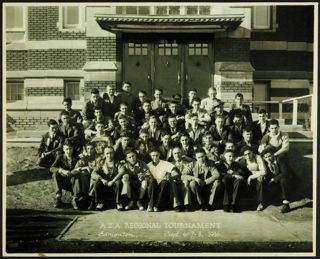 AZA Regional Tournament Group Photograph, September 6-8, 1936