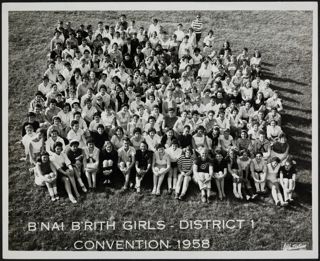 District 1 BBGs at Convention Photograph, 1958
