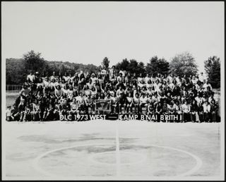 DLC 1973 West - Camp B'nai B'rith Group Photograph, 1973