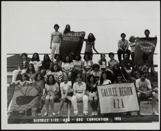 District 1-22 AZA-BBG Convention Group Photograph 2, 1975