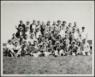 District 6 Delegation to International AZA Convention Photograph, 1955
