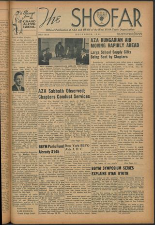 The Shofar, Vol. XXII, No. 2, December 1946