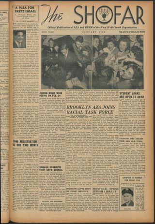 The Shofar, Vol. XXI, No. 7, January 1946