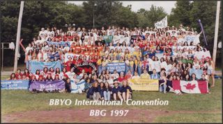 BBYO International Convention BBG Group Photograph, 1997