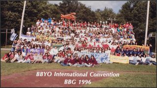 BBYO International Convention BBG Group Photograph, 1996