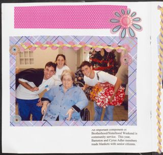 Bro and Sis Weekend Scrapbook, Page 12
