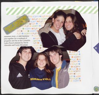 Bro and Sis Weekend Scrapbook, Page 2