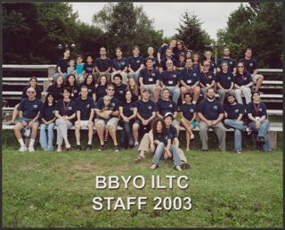BBYO ILTC Staff Group Photograph, 2003